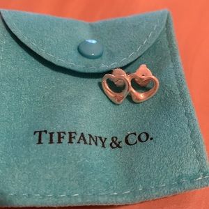 TIFFANY AND CO HEART EARRINGS ELSA PERETTI